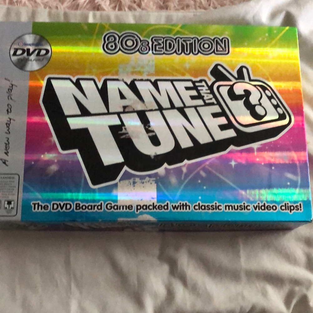 80s Edition Name That Tune DVD Board Game